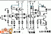 LED发射机的线性度控制电路图