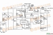 开关稳压电源中的外部限流12V/30W开关稳压电源电路图