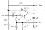 一例简单的运算放大器电路图