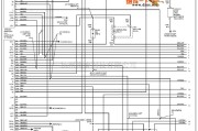 丰田中的96年凌志SC400防盗系统电路图