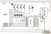遥控电路（综合)中的遥控器电器原理图