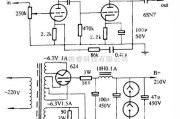 电子管功放中的6sn7电子管前级线路电路图