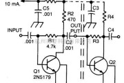 线性放大电路中的两米前置放大器