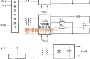 IGBT应用电路中的SCALE系列集成驱动器的内部结构框电路图