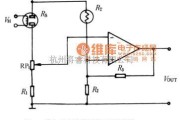 特种集成传感器中的气敏传感器电阻随温度电路图