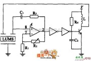 综合电路中的带选频网络和功率放大的电机自激励驱动电路图