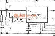 温度传感电路中的并行输出式数字温度变送器电路(电压输出式集成温度传感器LM35)