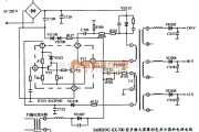 显示器电源中的SAMSUNG KX-700型多频大屏幕彩色显示器的电源电路图