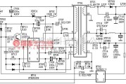 电视电源中的STR6309电源电路图