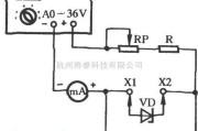 专用测量/显示电路中的晶闸管工作性能速测电路图