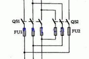 双闸刀开关控制电动机接线图与电路分析