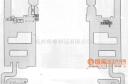 综合电路中的浪潮CU100型手机排线元件分布图