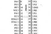 数字电路中的芯片引脚及主要特性Z86243 微控制器