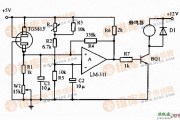 具有温度补偿的气体报警器电路图