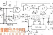 光敏电阻中的新颖的门灯开关电路图