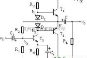线性放大电路中的单电源互补对称功率放大电路图