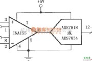 仪表放大器中的由INA155／156构成的直接驱动电容性输入的高速A／D变换器