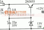 电源电路中的输出为12V稳压器简单之二