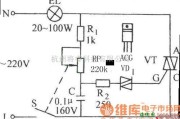 晶闸管控制中的晶闸管无级调光调速电路图