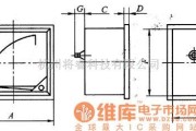 仪器仪表中的交直流自动控制和配电系统用电表外形尺寸电路图