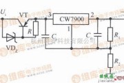 稳压电源中的由CW7900构成的高输入-高输出电压集成稳压电源电路之二