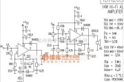 仪表放大器电路中的tda2003功放应用电路图