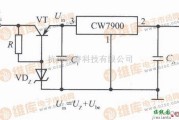 稳压电源中的由CW7900构成的高输入电压集成稳压电源电路之二