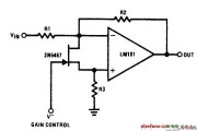 2N5457构成的压控增益电路