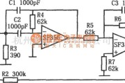滤波器中的高Q带通滤波器(SF356)电路图