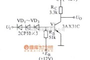 数字电路中的普通二极管门限非门电路图