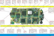 手机维修中的三星T200/T208手机维修实物图