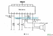 集成音频放大中的电视伴音用5．5w低顿集成放大器电路