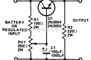 电源电路中的稳定电压分压器
