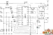 遥控发射中的遥控发射组件CS900电路图