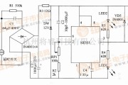 定时控制中的利用DZS-01构成的宽范围三档电子定时器电路图