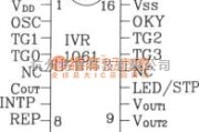 语音电路中的可编程语音芯片IVR1061应用电路图