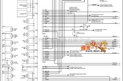 马自达中的马自达 626 仪表板电路图1