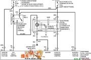 凯迪拉克中的凯迪拉克 deville 电子悬架电路图