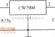 稳压电源中的固定负输出电压集成稳压电源电路图