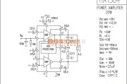 集成音频放大中的HA1384功放电路