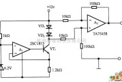 温度传感电路中的温度传感器的应用电路图