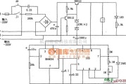 定时控制中的4小时的交流电源定时器(555、BH4024)电路图