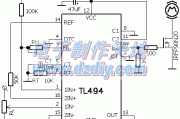 TL494直流马达PWM调速电路