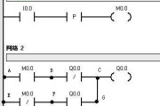 西门子PLC二分频电路图分析