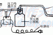 自制便携式木工射钉枪用空气压缩机