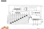 遥控发射中的MCl45028逻辑框电路图