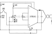 电流环放大中的XTR101构成的具有RTD冷端补偿的热电偶输入电路