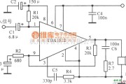 音频处理中的TDAl512典型应用电路图