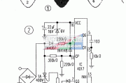 CD4017鱼缸增氧泵控制电路