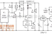 自动控制中的用NJM2072D的声控音乐插座电路(一)电路图